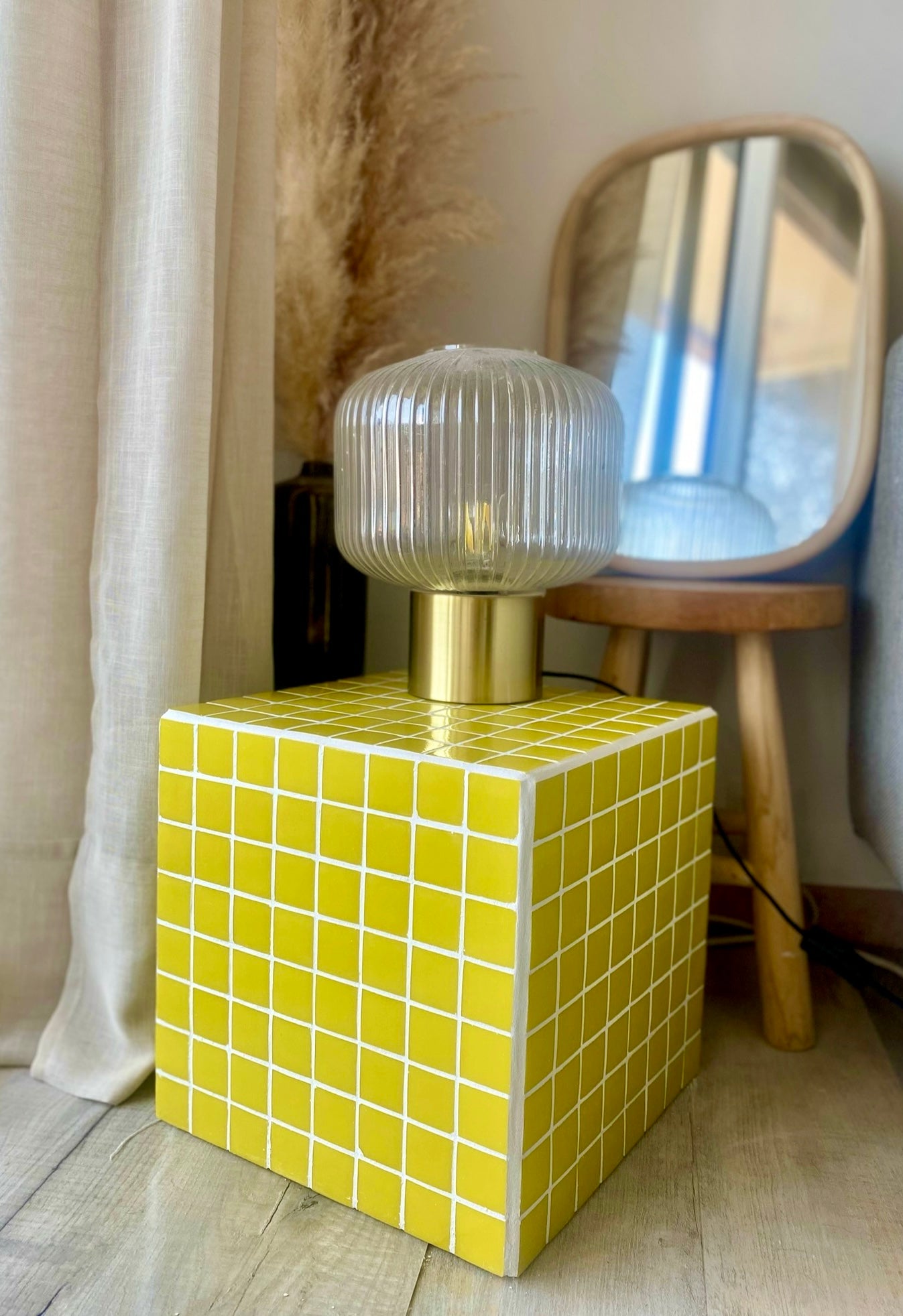 Cube jaune SORRENTO